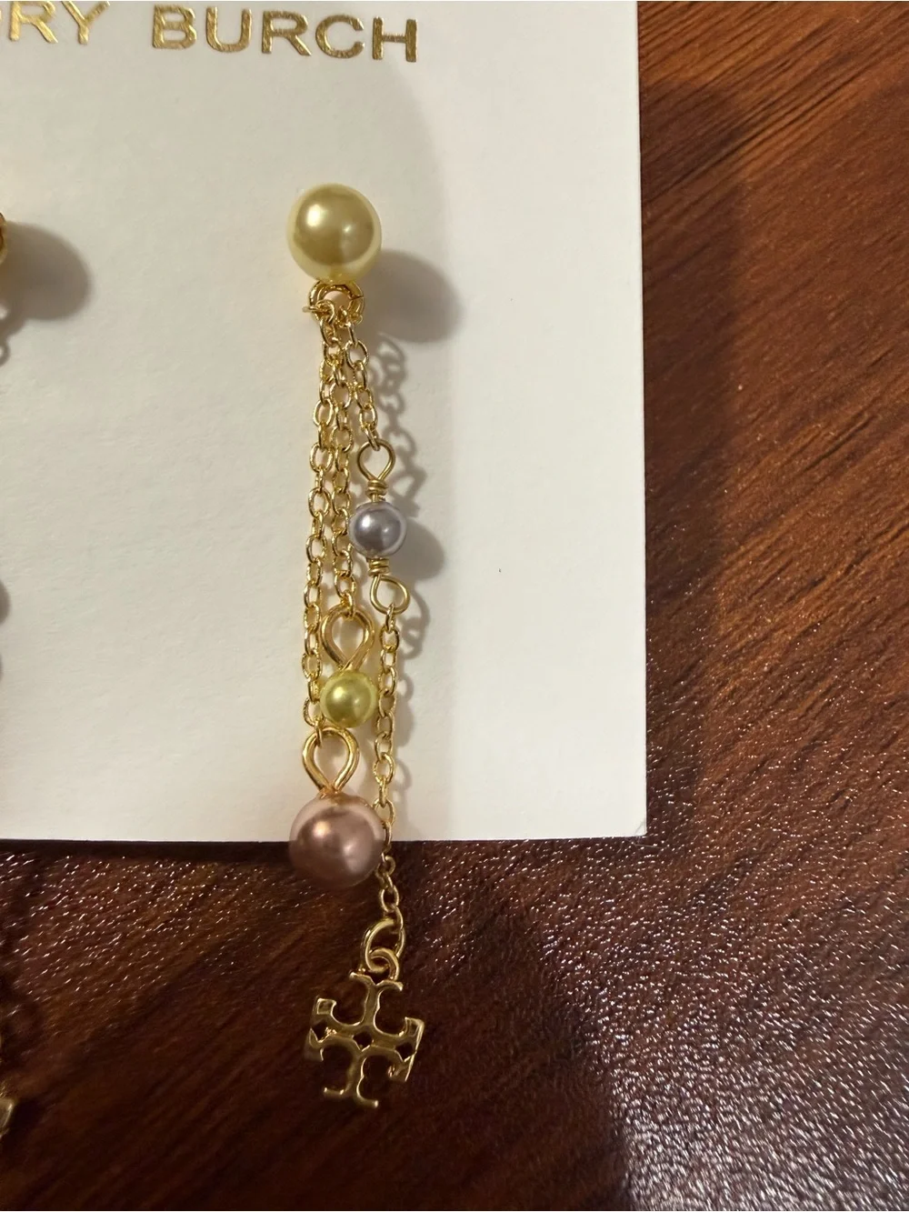 Tory Burch Kira Linear Earrings